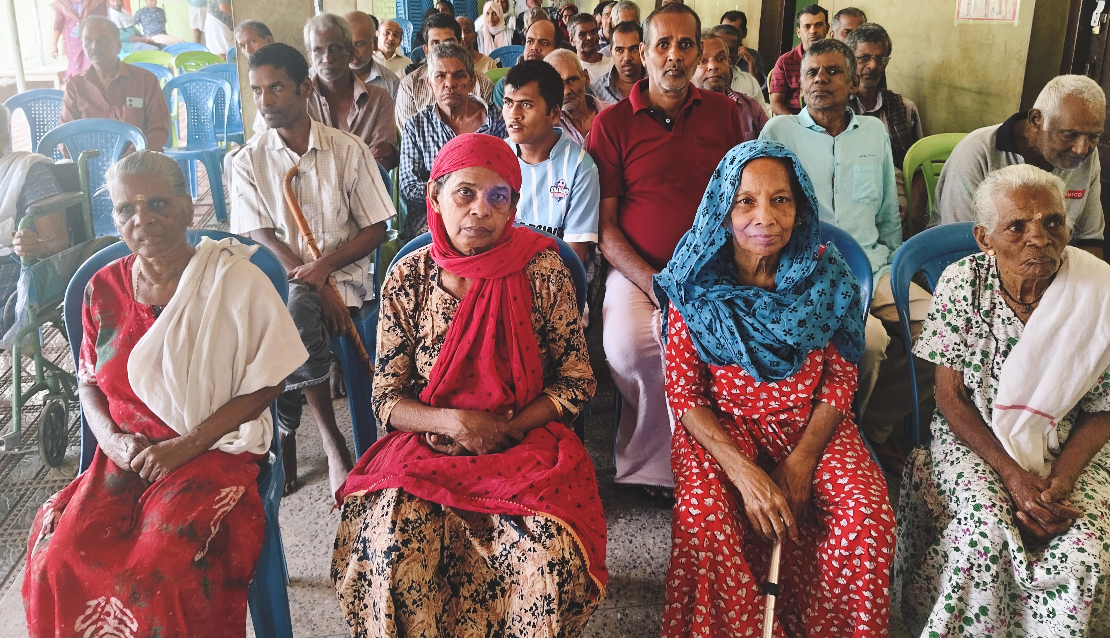 Charity program in action